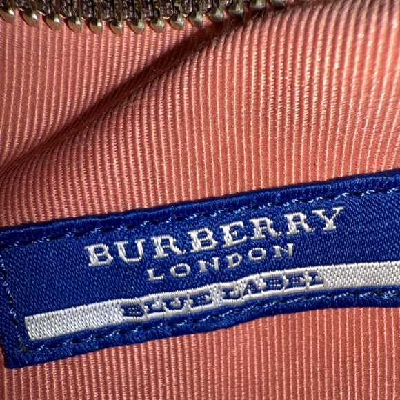 Burberry Pink and Black Plaid Tote - Picture 11 of 11